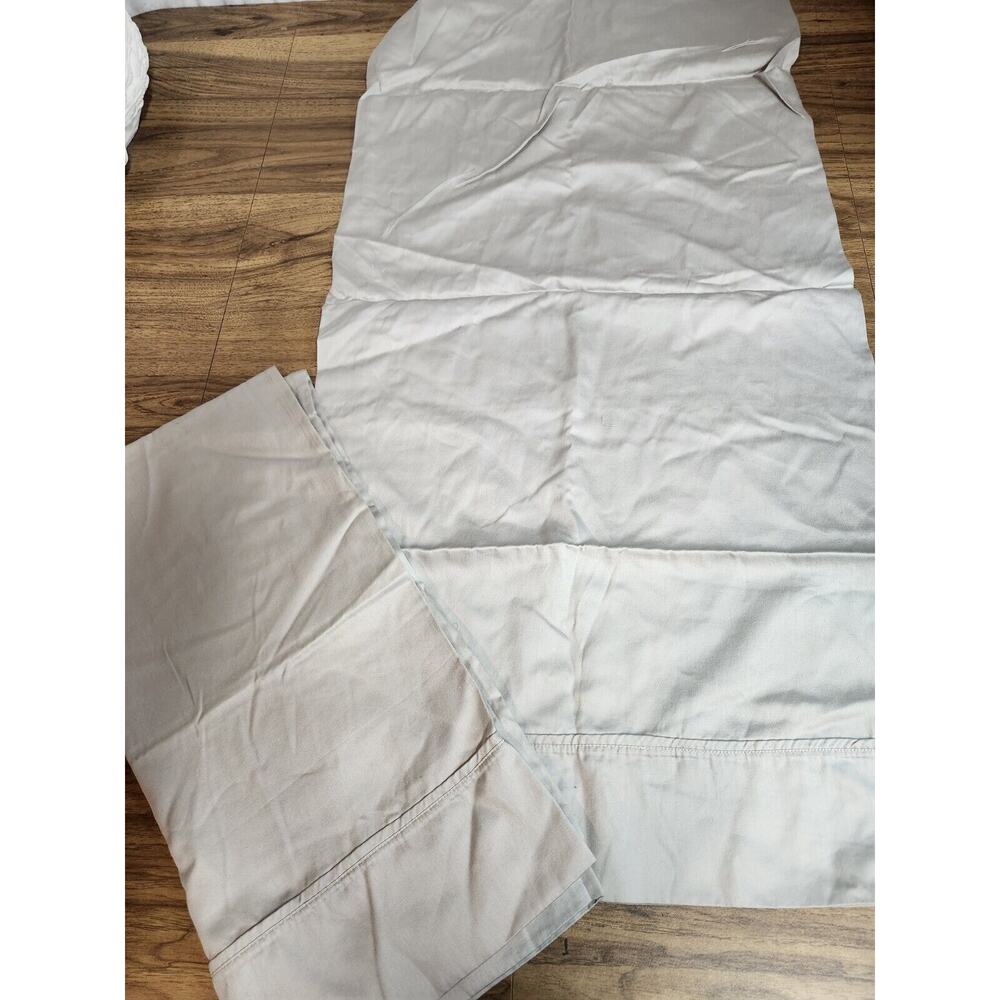 2 Home Gray Green Standard Pillow Shams